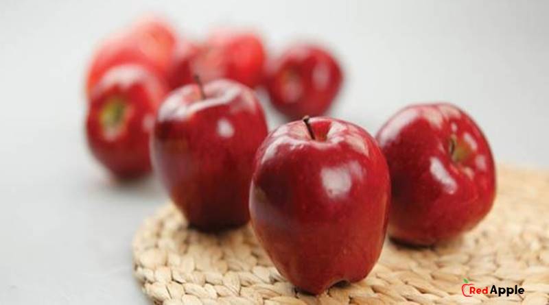 Red Apple is the best Apple for health