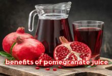 benefits of pomegranate juice