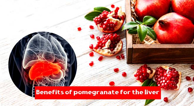 Benefits of pomegranate for the liver