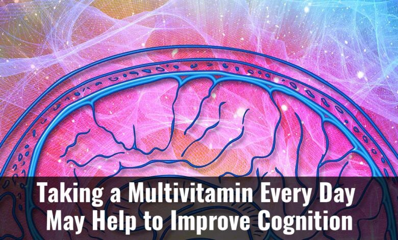 Taking a multivitamin every day may help to improve cognition f